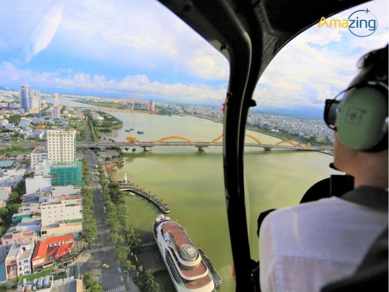 Khung cảnh Đà Nẵng từ trên cao