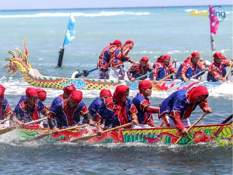 Lễ hội đua thuyền - Điểm nhấn trong bức tranh lễ hội ở Đà Nẵng.